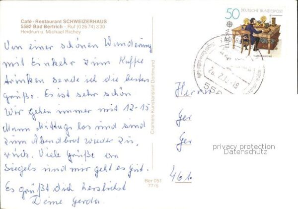 Bad Bertrich Cafe Restaurant Schweizerhaus – Bild 2