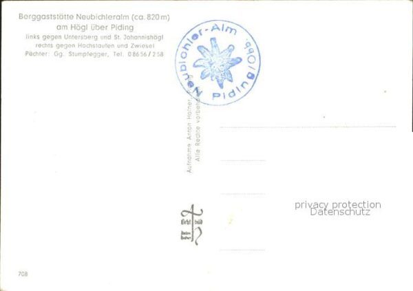 Piding Högl Berggaststätte Neubichleralm – Bild 2