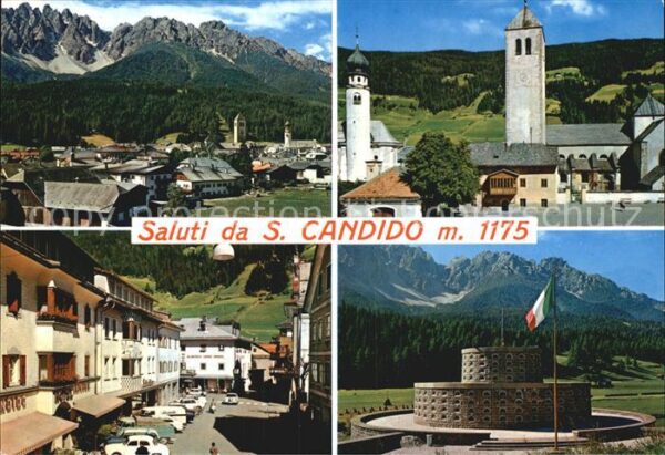 San Candido Innichen Kirche Faschistisches Beinhaus Ortsansi