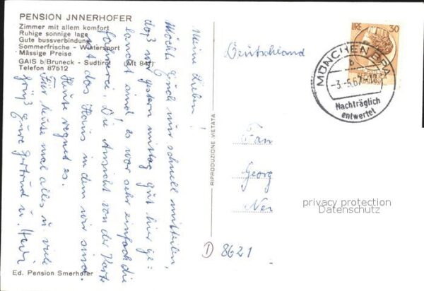 Gais Taufers Pension Innerhofer – Bild 2