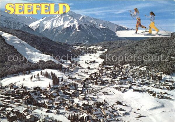 Seefeld Tirol Fliegeraufnahme