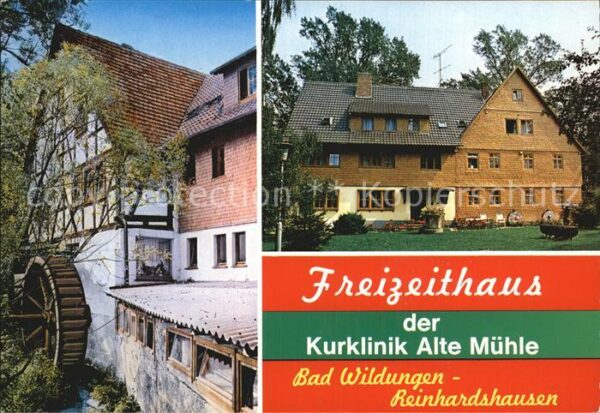 Reinhardshausen Freizeithaus Kurklinik Alte Mühle