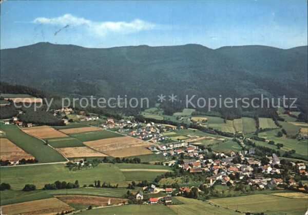 Rimbach Bayrischer Wald Hoher Bogen Luftaufnahme