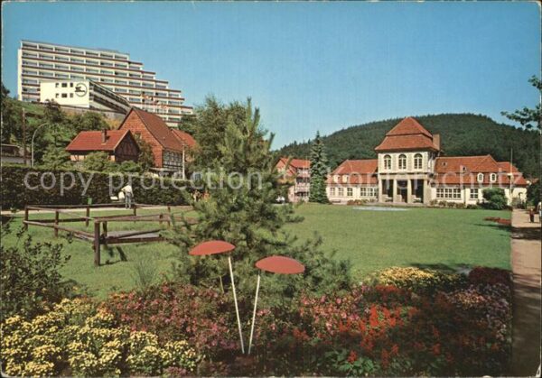 Bad Grund Kurpark Moorbadehaus Apparthotel Eichel