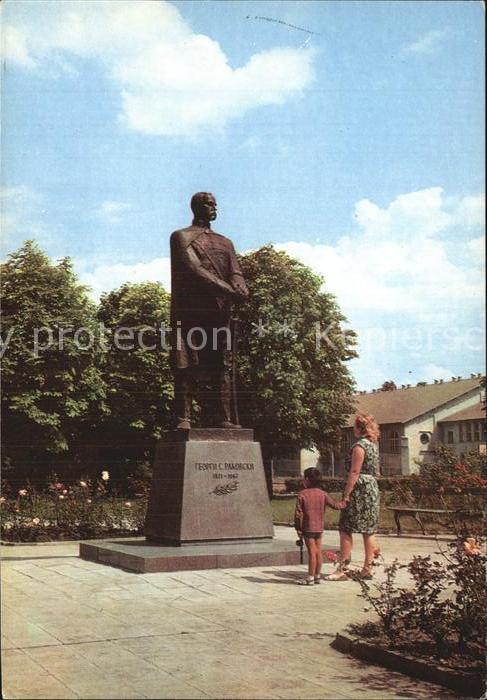 Sofia Sophia Denkmal Rakovski