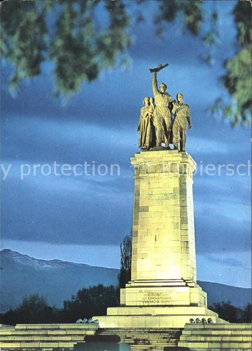 Sofia Sophia Denkmal Sowjetarmee