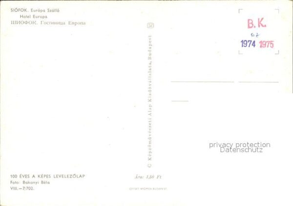 Siofok Hotel Europa – Bild 2