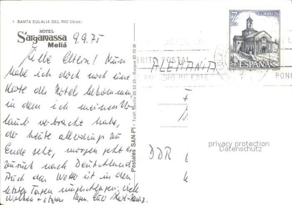 Santa Eulalia del Rio Hotel Sargamassa – Bild 2