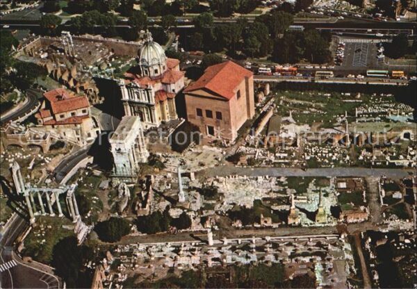 Roma Rom Forum Romano Luftbild