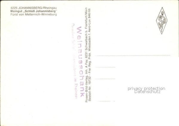 Johannisberg Rheingau Weingut Schloss Johannisberg – Bild 2