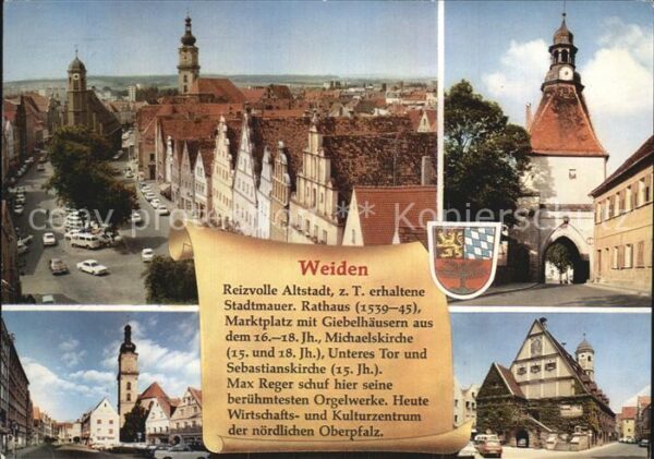 Weiden Oberpfalz Max Reger Stadt Stadtansichten