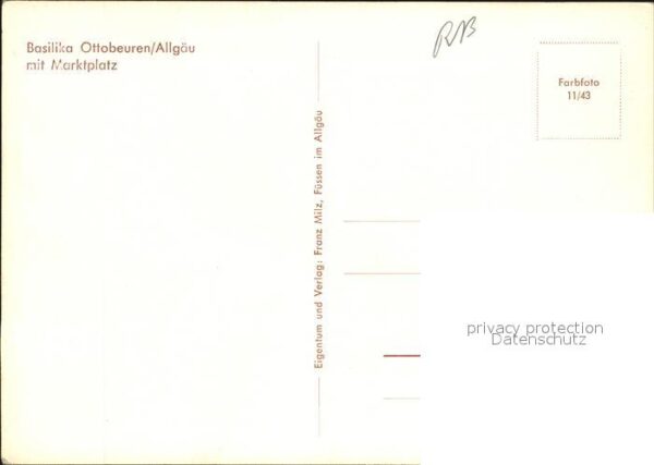 Ottobeuren Basilika Marktplatz – Bild 2