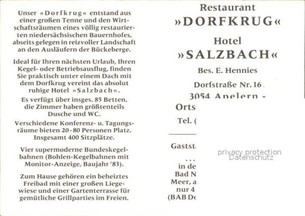 Reinsdorf Apelern Restaurant Dorfkrug – Bild 2