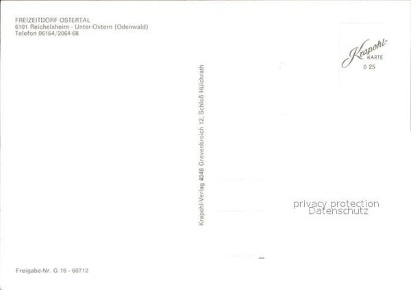 Reichelsheim Odenwald Unter Ostern Freizeitdorf Ostertal – Bild 2