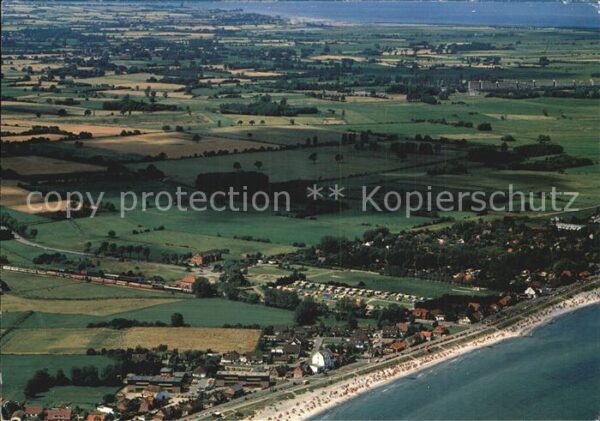Schoenberger Strand Luftaufnahme