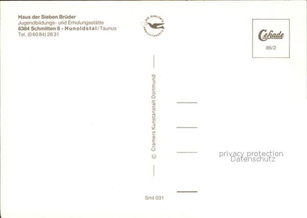 Hunoldstal Schmitten Haus der Sieben Brüder – Bild 2