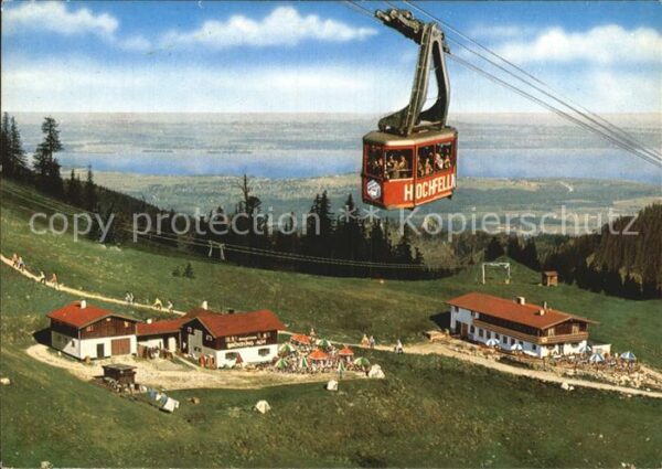 Bruendlingalm Hochfelln Seilbahn Chiemsee
