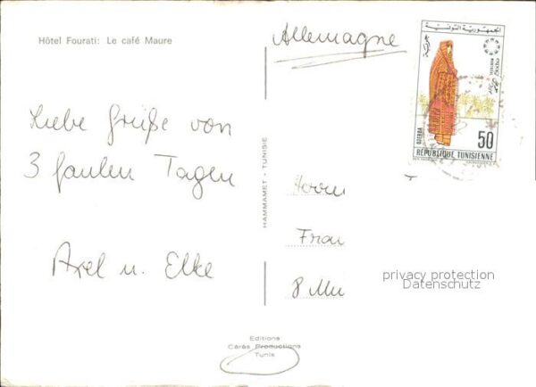 Tunesien Hotel Fourati Le cafe Maure – Bild 2