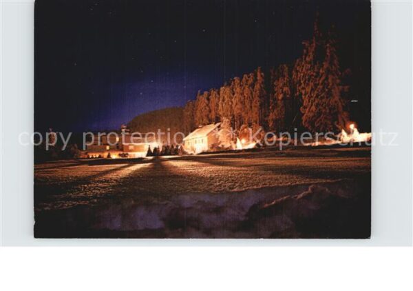 Winterberg Hochsauerland Astensanatorum Winter Nacht