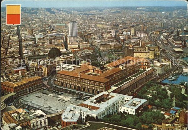 Napoli Neapel Fliegeraufnahme