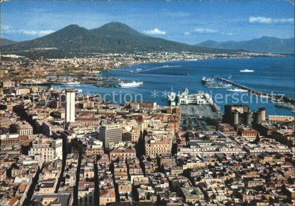 Napoli Neapel Panorama da S. Martino