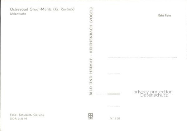 Graal-Mueritz Ostseebad Uhlenflucht Steilküste – Bild 2