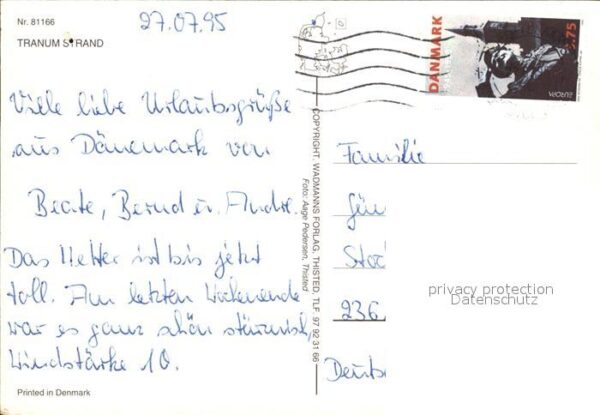 Tranum Fliegeraufnahme Strand – Bild 2