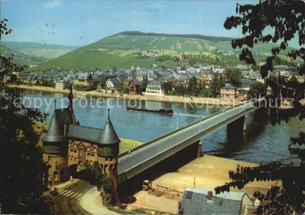 Traben-Trarbach Moselbrücke und Brückenschänke