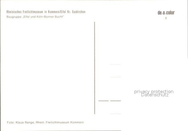 Kommern Mechernich Rheinisches Freilichtmuseum Baugruppe E – Bild 2