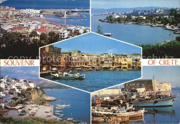 Kreta Crete Fliegeraufnahmen Hafen