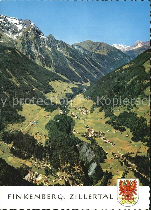 Finkenberg Tirol Fliegeraufnahme Zillertal