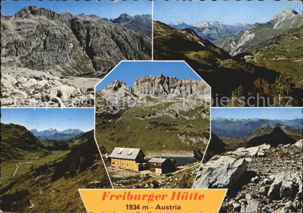Freiburgerhuette Fliegeraufnahme