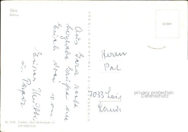 Gera Rathaus – Bild 2