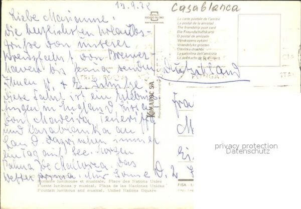 Casablanca Place des Nations Unies – Bild 2