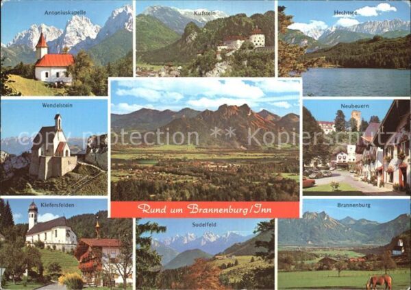 Brannenburg Hechtsee Kufstein Wendelstein Kiefersfe