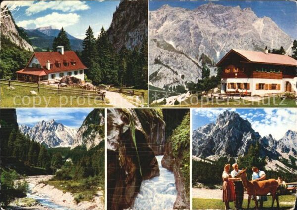Wimbachtal Wimbachschloß Wimbachgriesalm Palvenhör