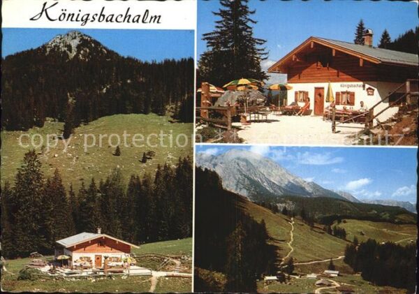 Koenigsee Berchtesgaden Königsbachalm
