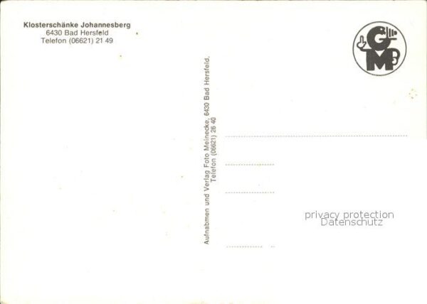 Bad Hersfeld Klosterschänke Johannesberg – Bild 2
