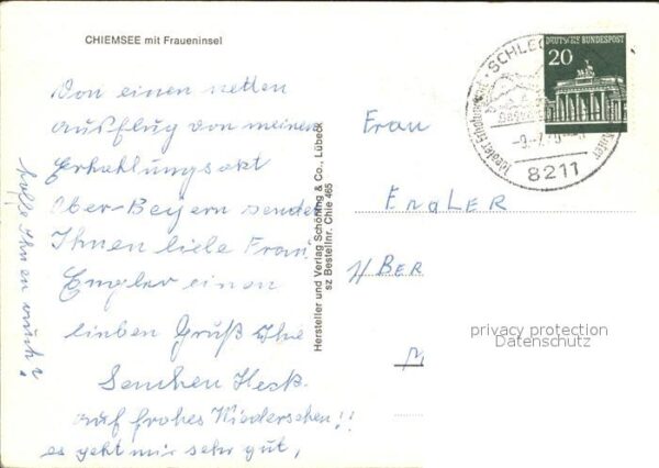 Chiemsee mit Fraueninsel – Bild 2