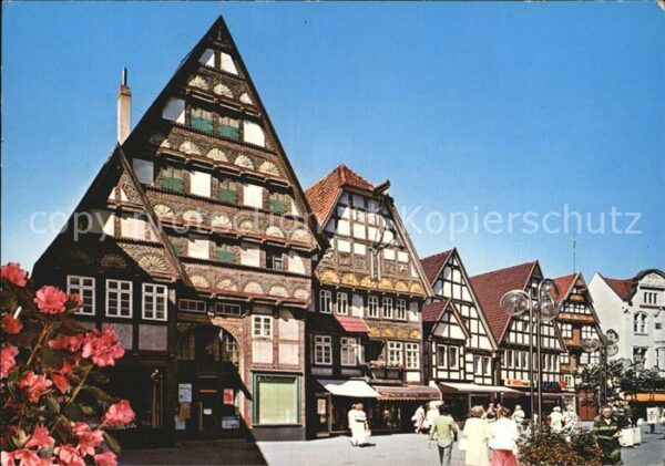 Bad Salzuflen Fachwerkhaus in Fussgängerzone