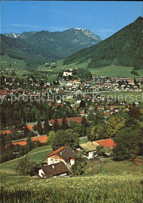Ruhpolding gegen Hochfelln und Westernberg