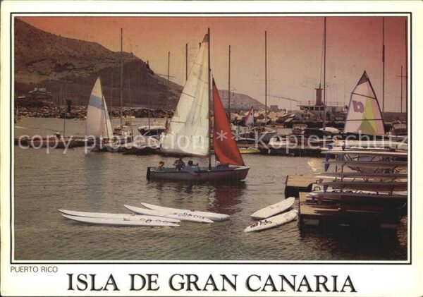 Puerto Rico Gran Canaria Hafen