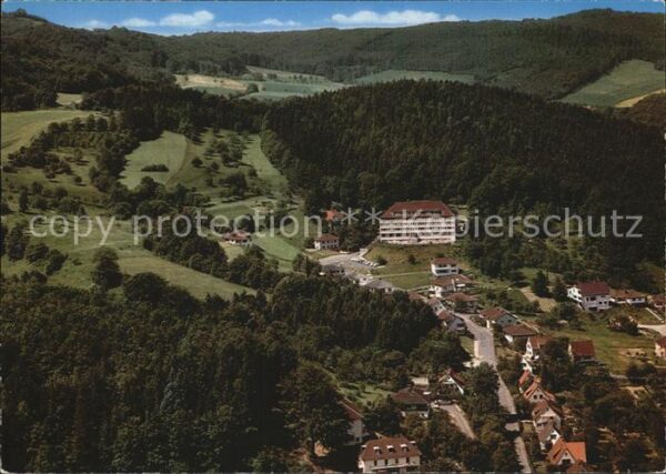 Bad Sooden-Allendorf Fliegeraufnahme Sonneberg Sanatorium