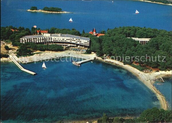 Rovinj Istrien Fliegeraufnahme