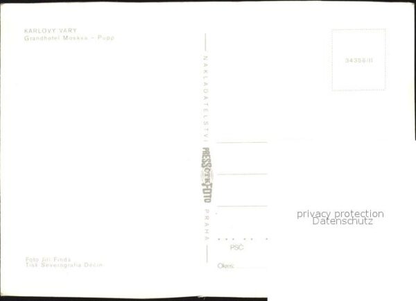 Karlovy Vary Grandhotel Moskva Pupp – Bild 2