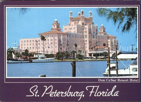 St Petersburg Florida Don CeSar Resort Hotel