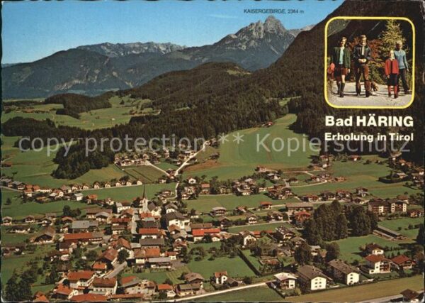 Bad Haering Tirol Fliegeraufnahme