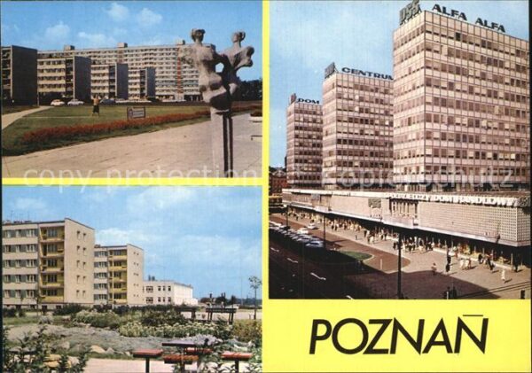 Poznan Posen Neubauten Hochhäuser