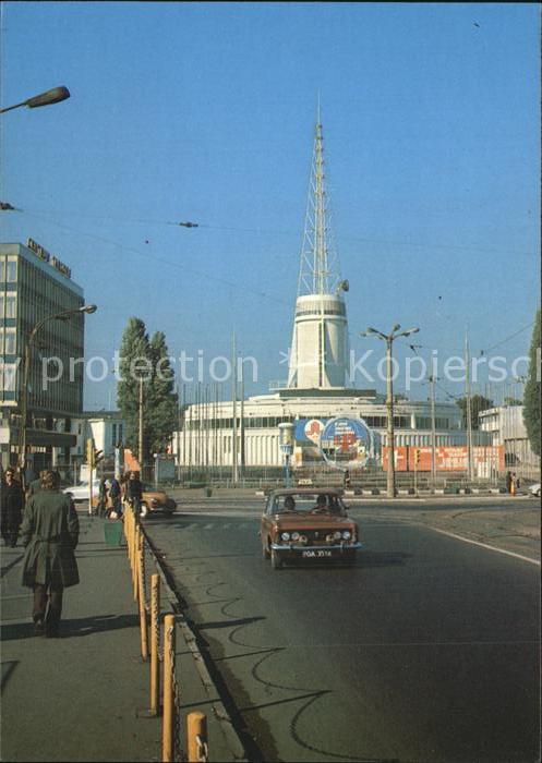Poznan Posen Strassenpartie mi Turm