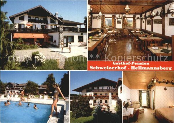 Hellmannsberg Waging See Gasthof Pension Schweizerhof
